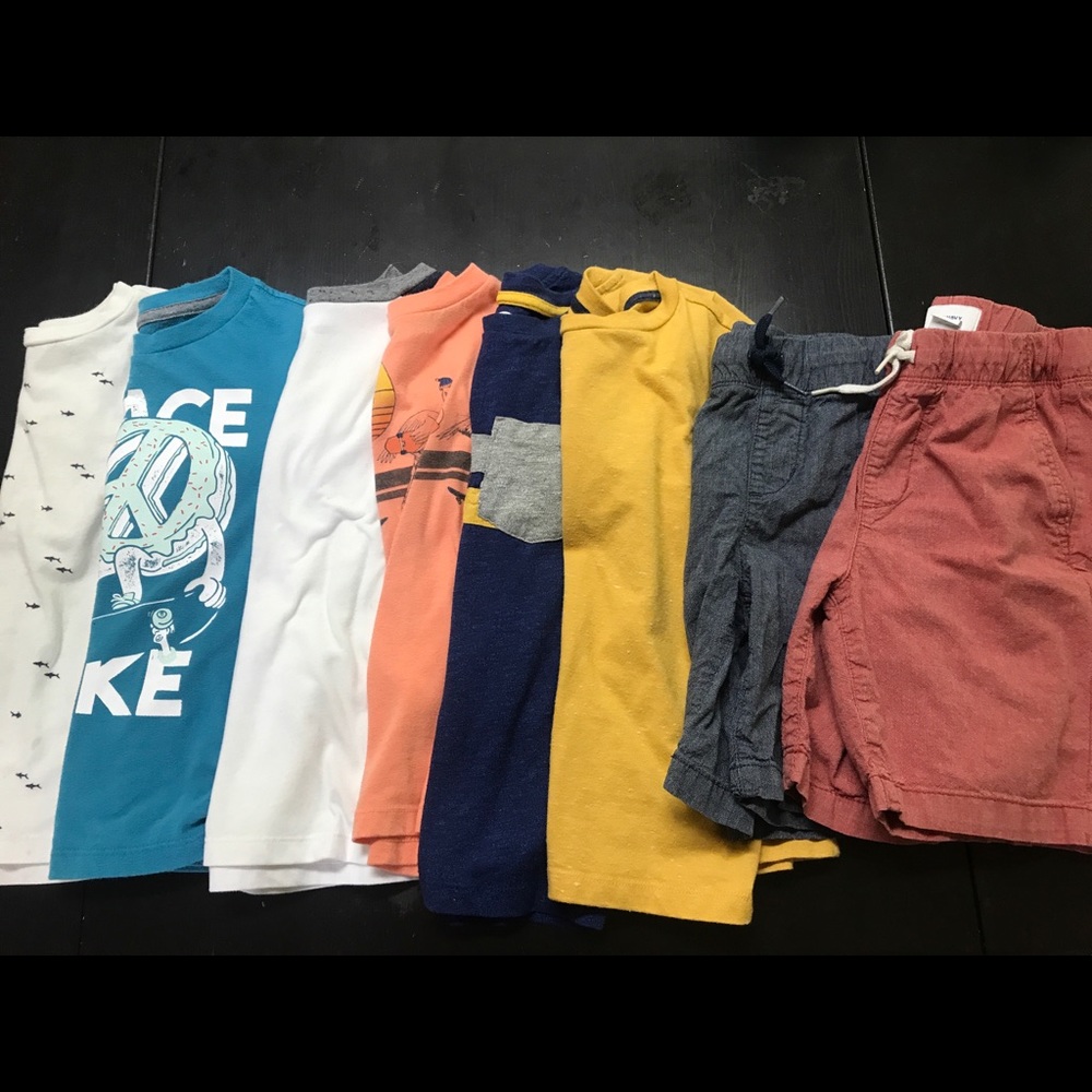 Lot boys Old Navy summer clothes small (6/7)